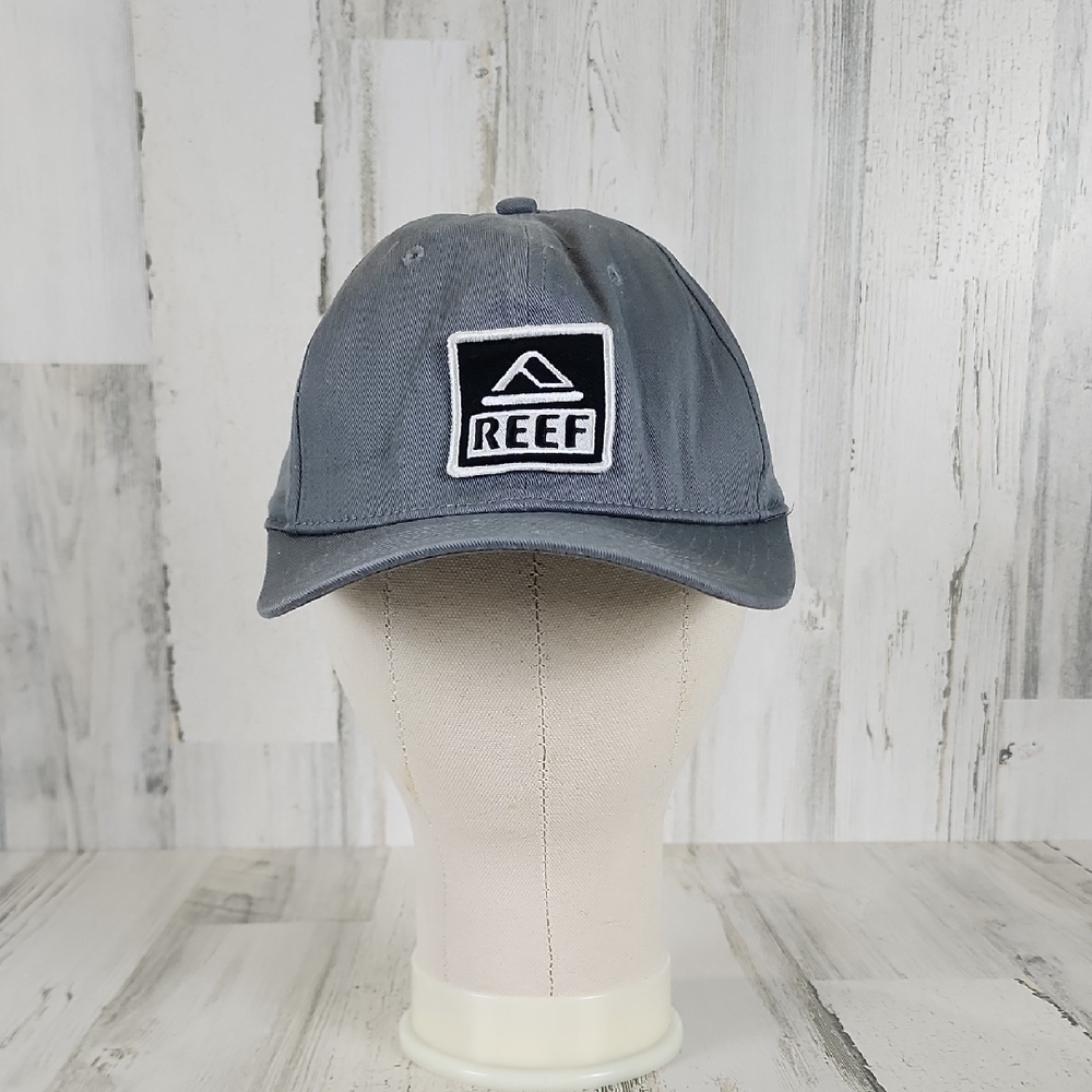 Reef Party Till Sunrise gray baseball hat cap semi-fitted elastic rim